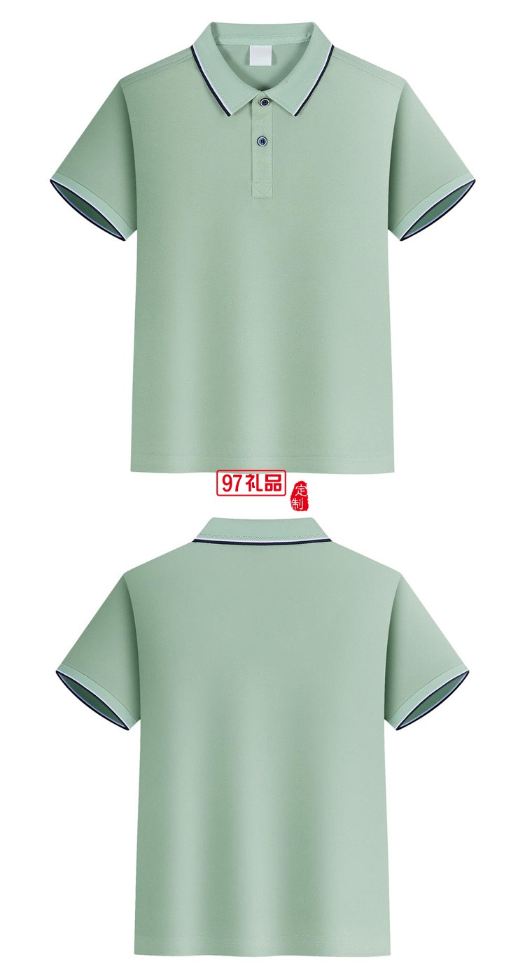 定制兒童Polo衫廣告衫200g兒童蘭精棉翻領(lǐng) 春游班服定制